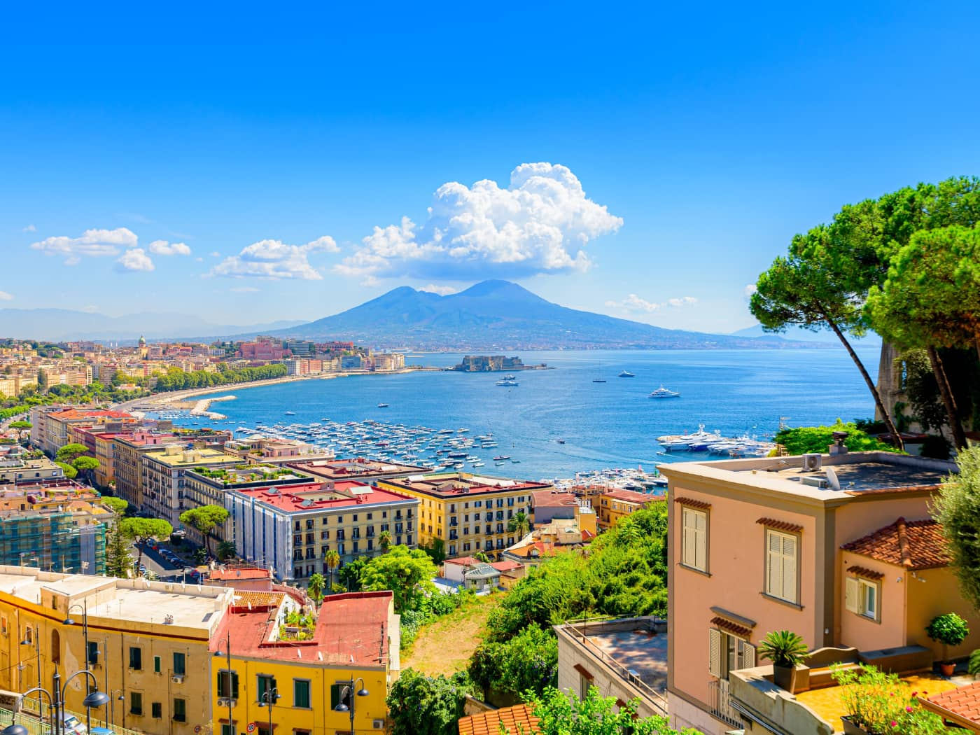 Napoli, vista da Posillipo