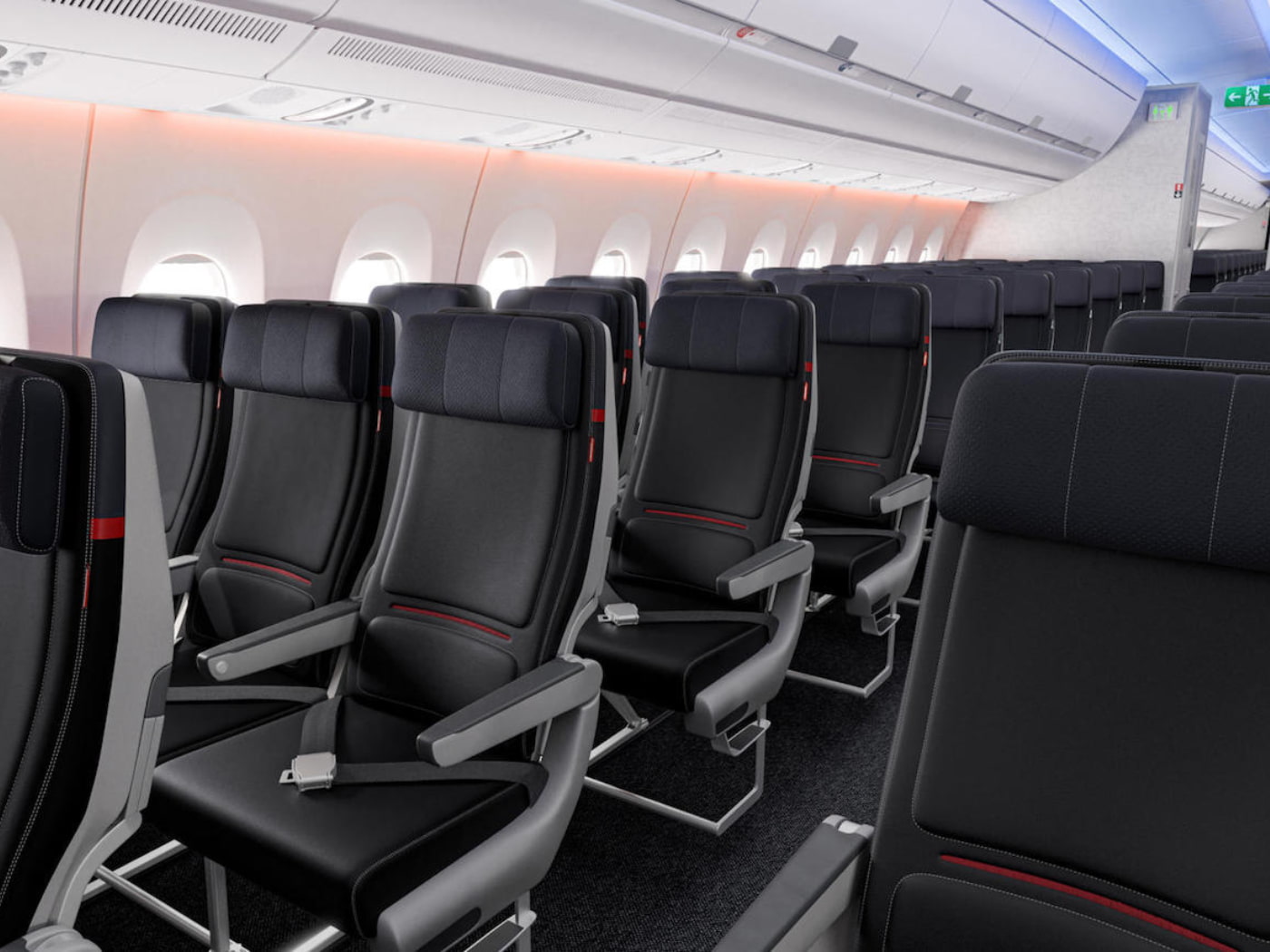 Sedute Comfort Plus A350 Delta Air Lines