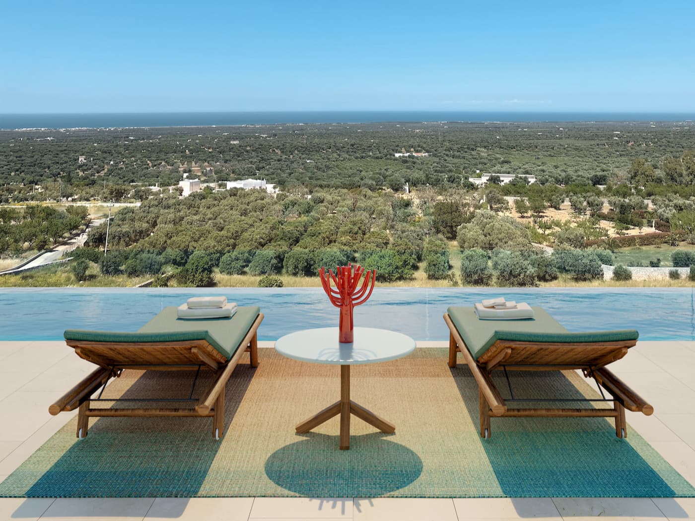 Panorama rooftop, Vista Ostuni