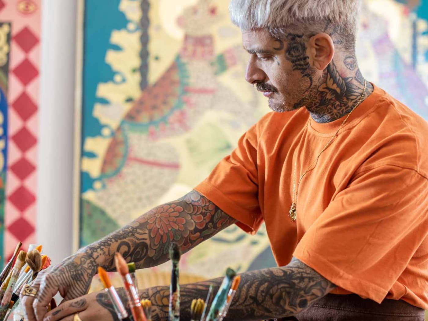 Il tatuatore siciliano Alessandro Florio