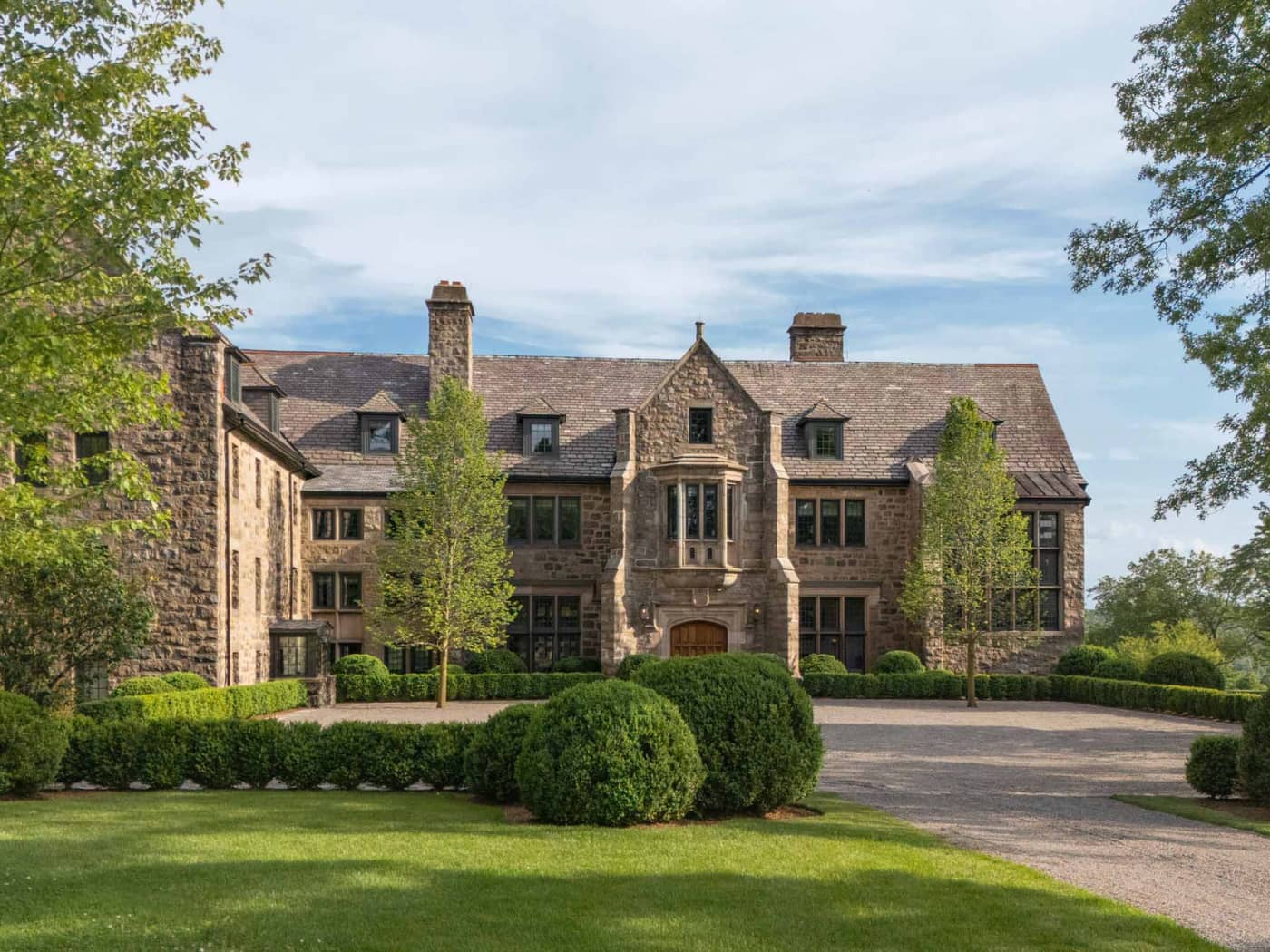 Il principale edificio del Ranch, una villa del 1902