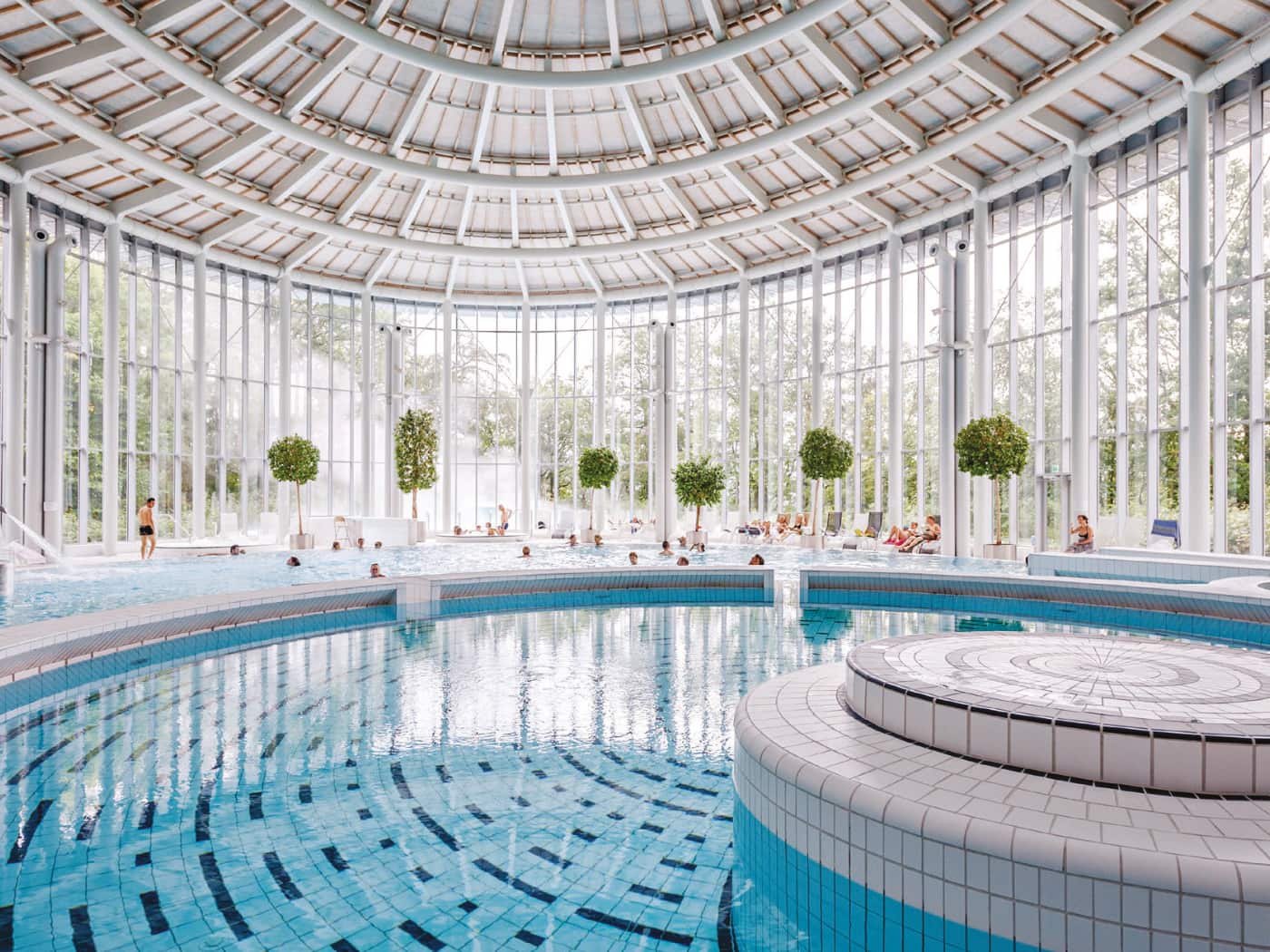 Les Thermes de Spa nella cittadina belga di Spa.