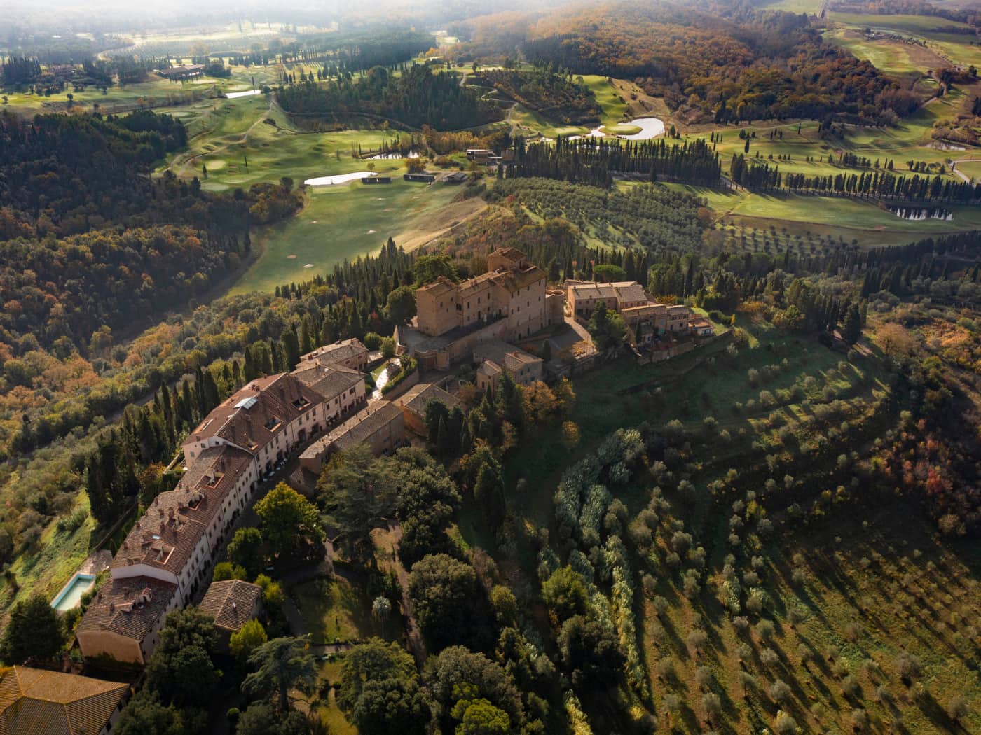 Vista borgo Castelfafi
