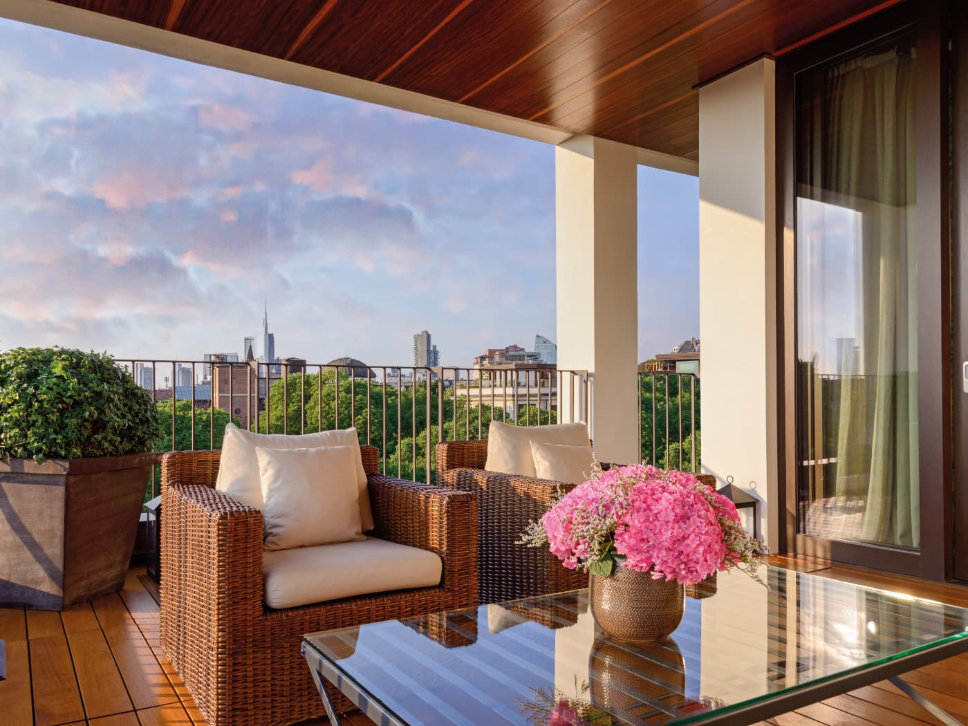 Bvlgari Suite terrazza
