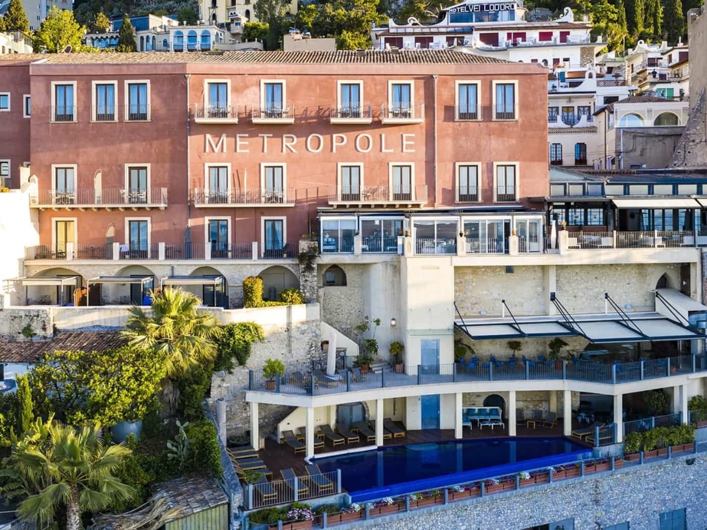Facciata Hotel Metropole