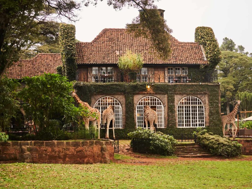 Giraffe Manor. Foto di Brian Siambi