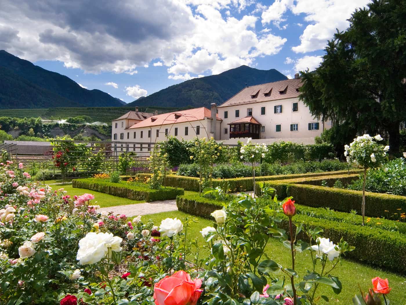 Il giardino dell’abbazia di Novacella