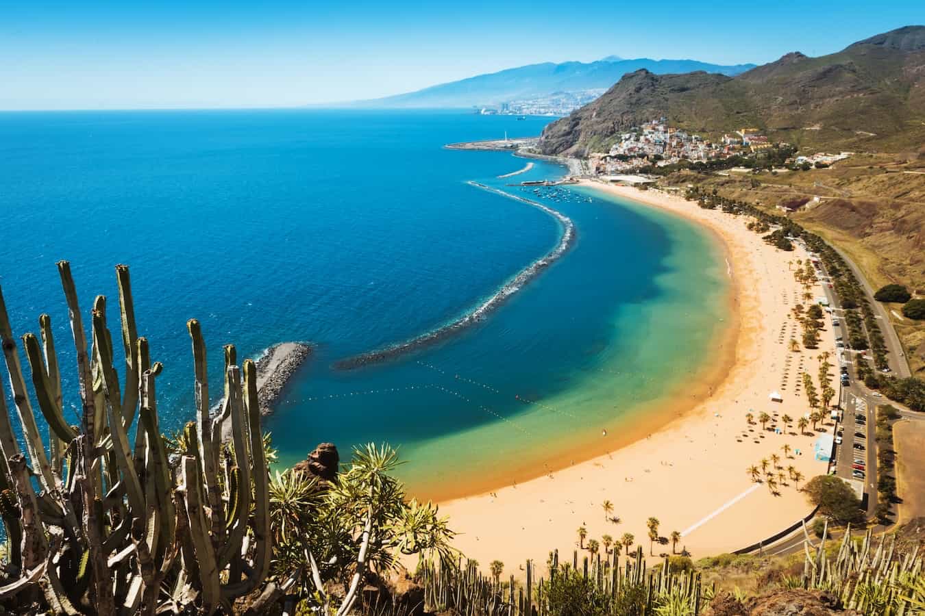 Beach Las Teresitas, Tenerife.