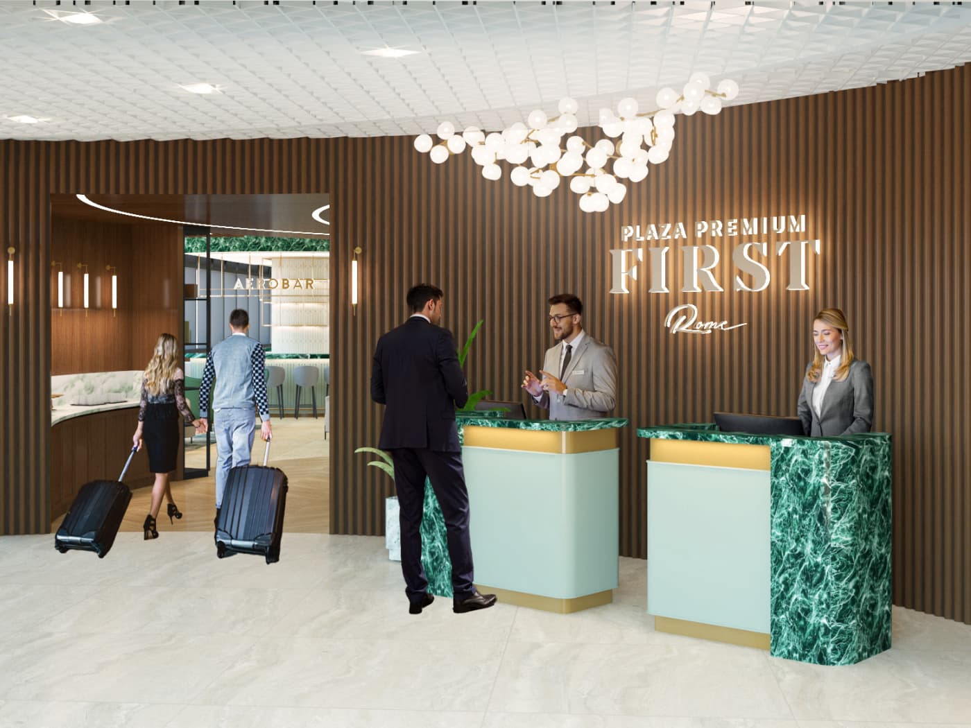 Plaza Premium First, Roma Fiumicino