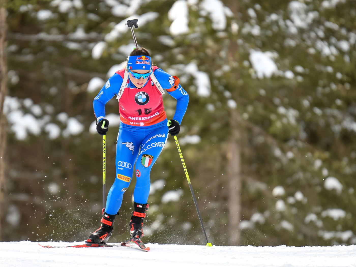 Dorothea Wierer. World Championship Biathlon 2020. Foto di LiveMedia/Shutterstock