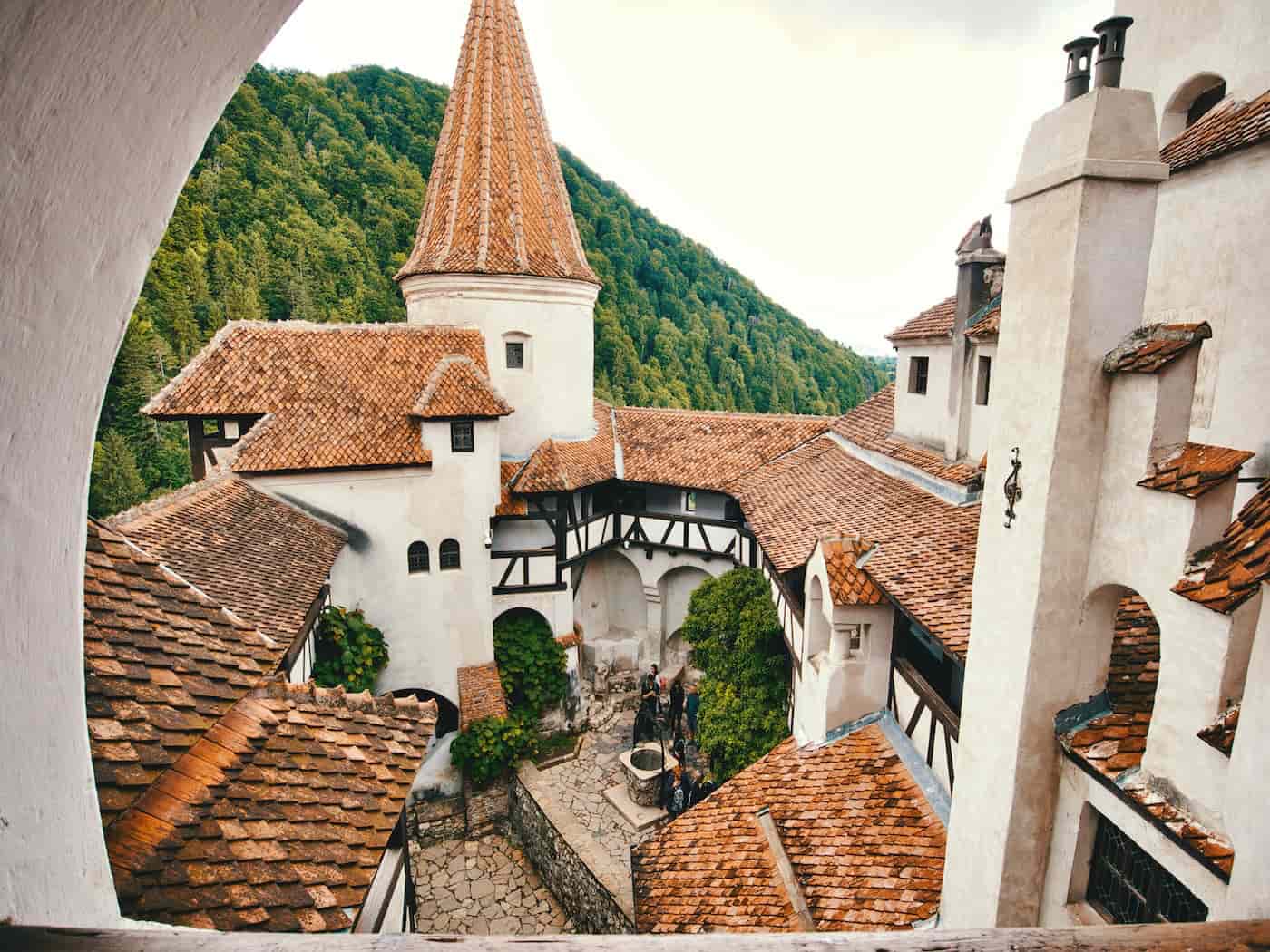 Il castello di Dracula in Transilvania: Bran, Romania