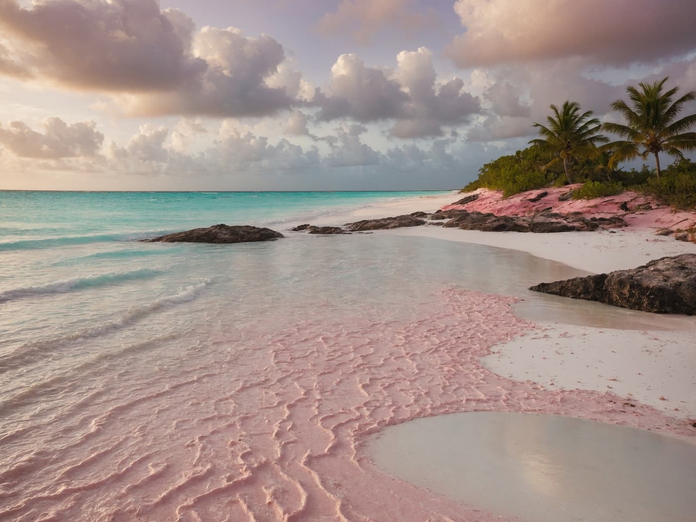Pink Sands Beach, Harbour Island - Bahamas