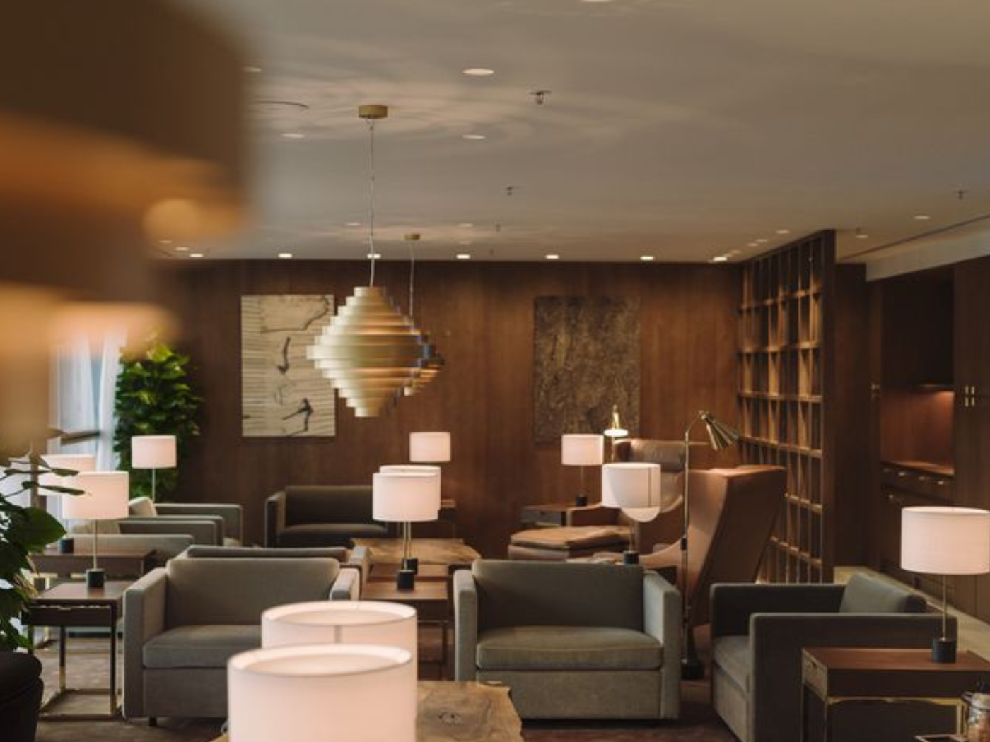 Cathay Pacific The Pier First Class Lounge, Hong Kong
