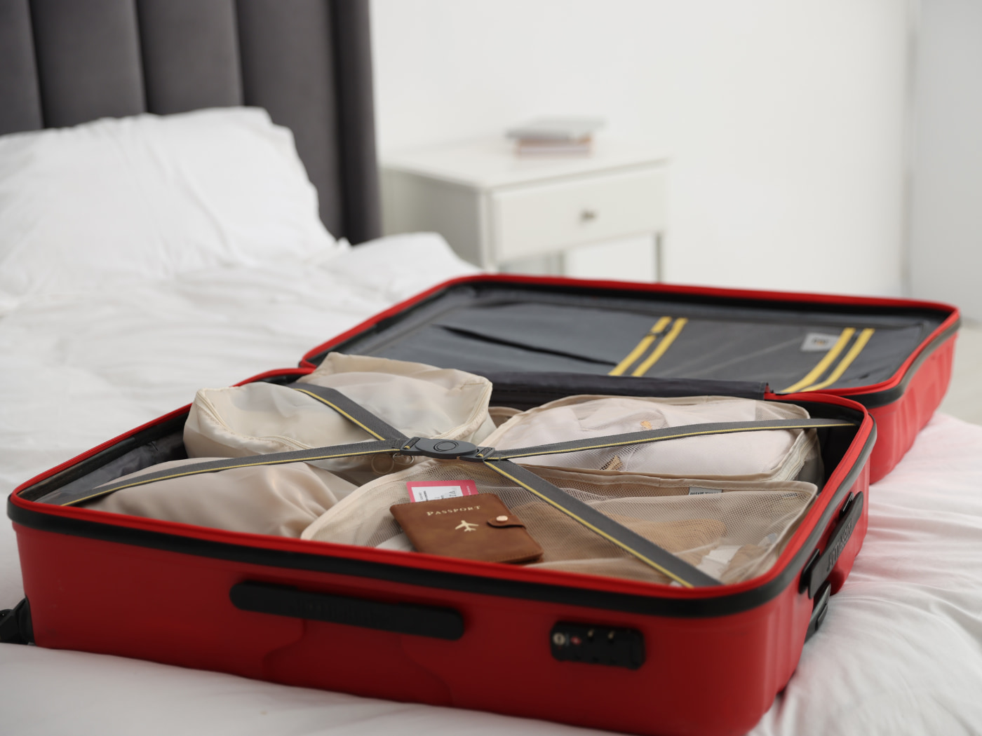 Passaporto in valigia