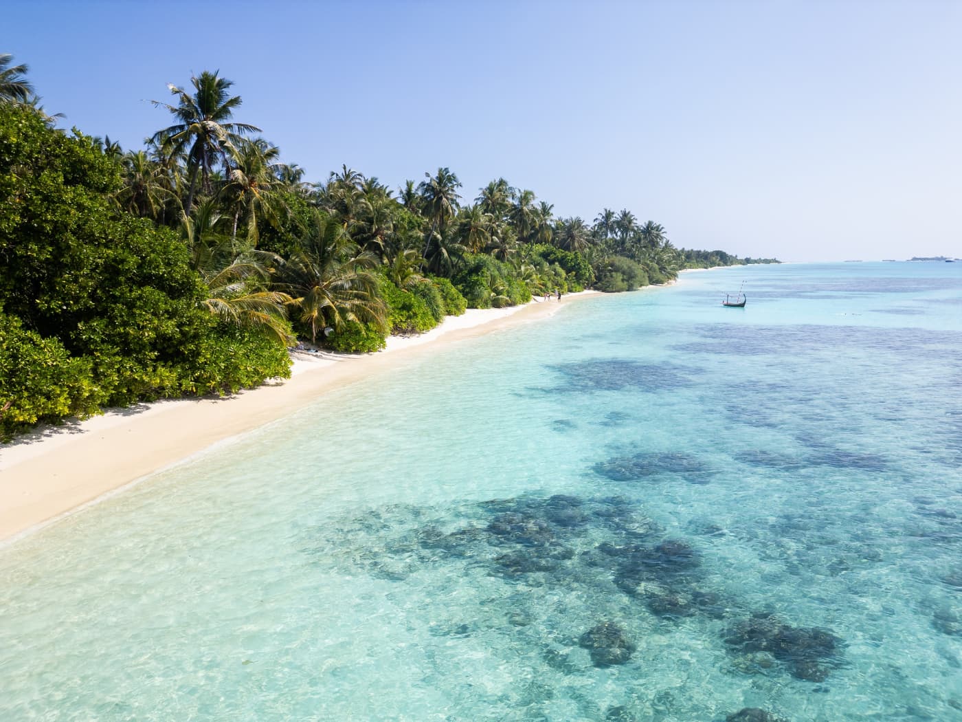 Dhigurah island, Maldive
