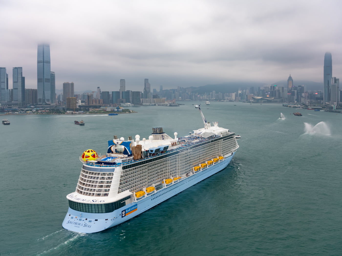 Royal Caribbean, Spectrum of the Seas, Hong Kong.