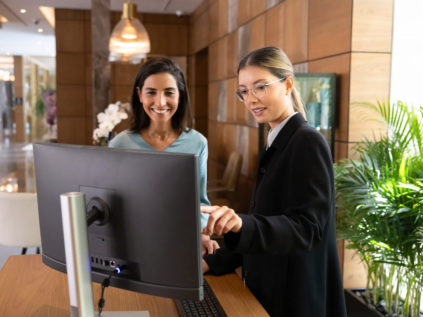 Check-in hotel