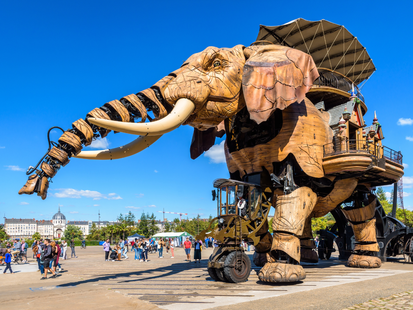 Les Grand Elephant, simbolo di Nantes.