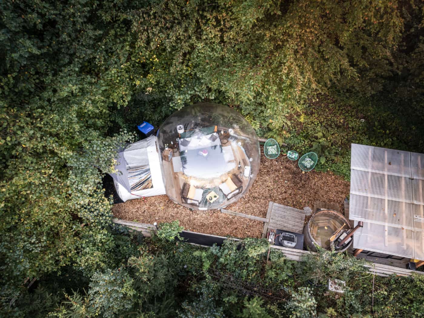 Glamping nella natura 