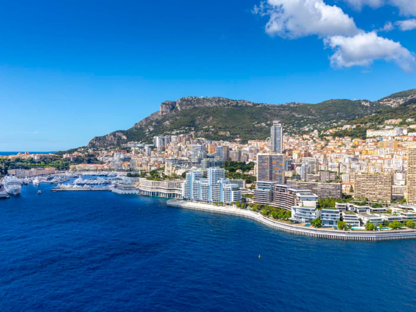 Vista su Monaco