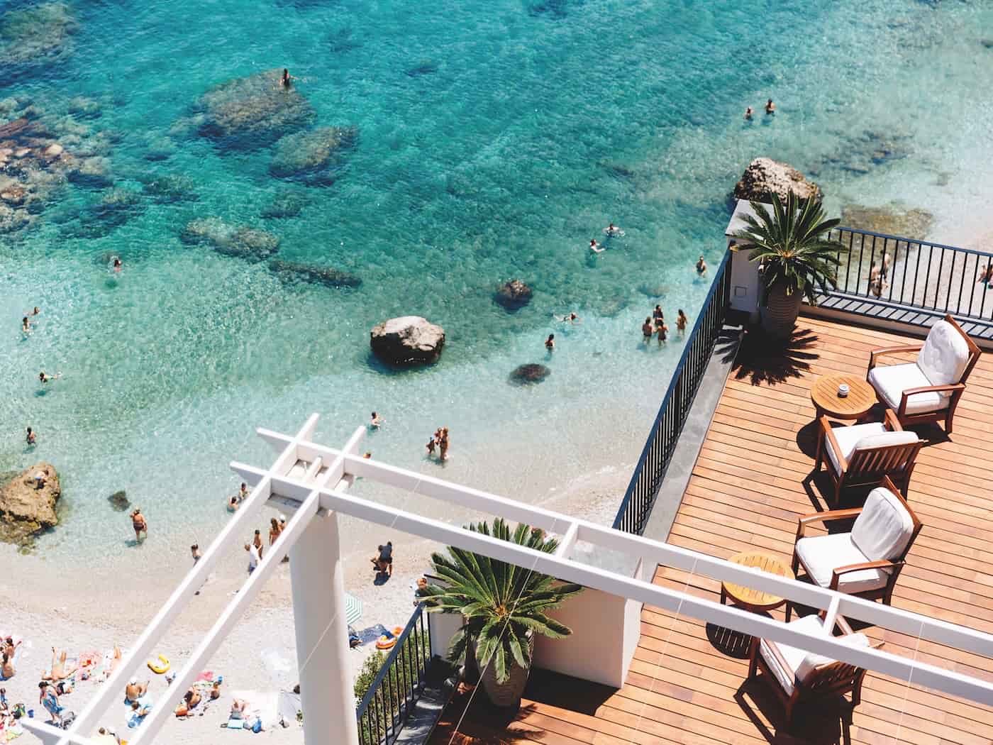 Pilates in mezzo al mare - J.K. Place Capri, Campania
