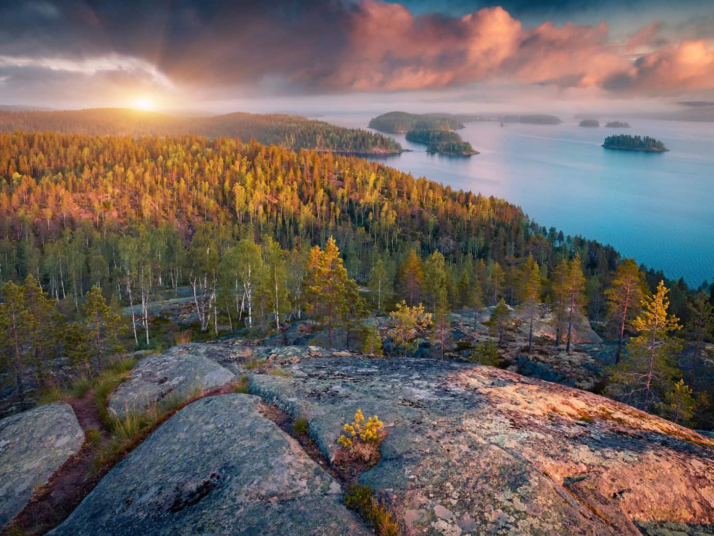 Parco Nazionale di Koli e il Lago Pielinen in Finlandia