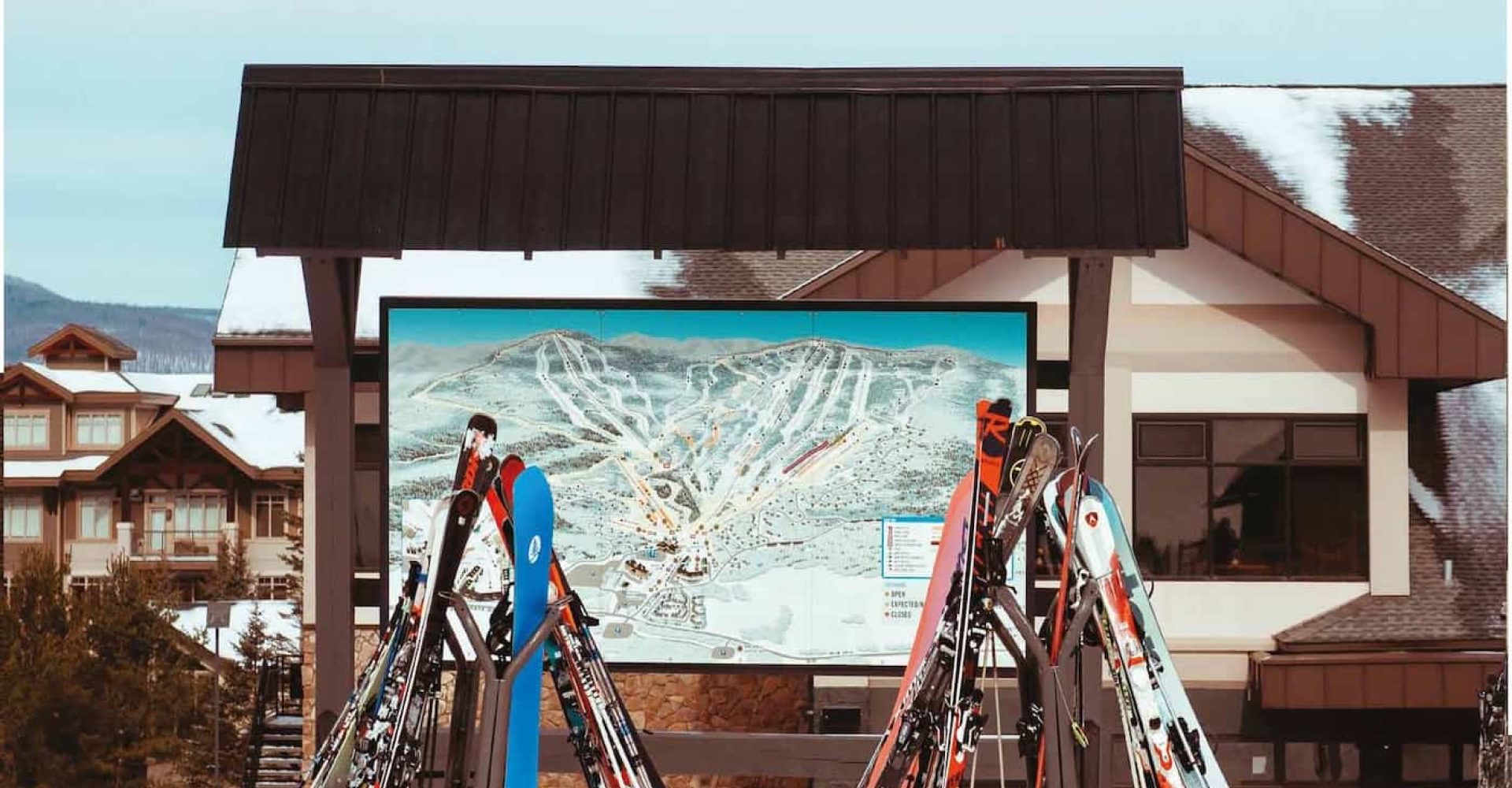 Una mappa delle piste al Windham Mountain Club