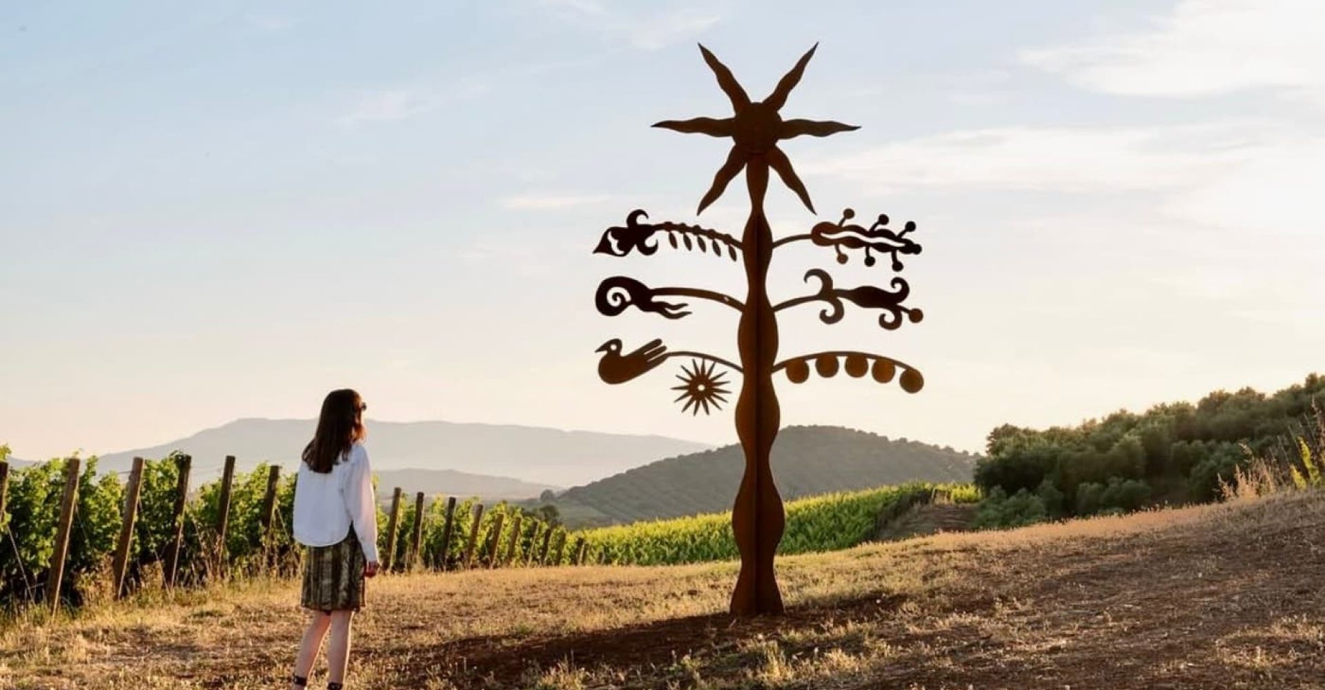 Albero della Maremma, una scultura di Azzurra Galatolo