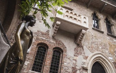 Il balcone di Giulietta. Foto di Archivio del Comune di Verona