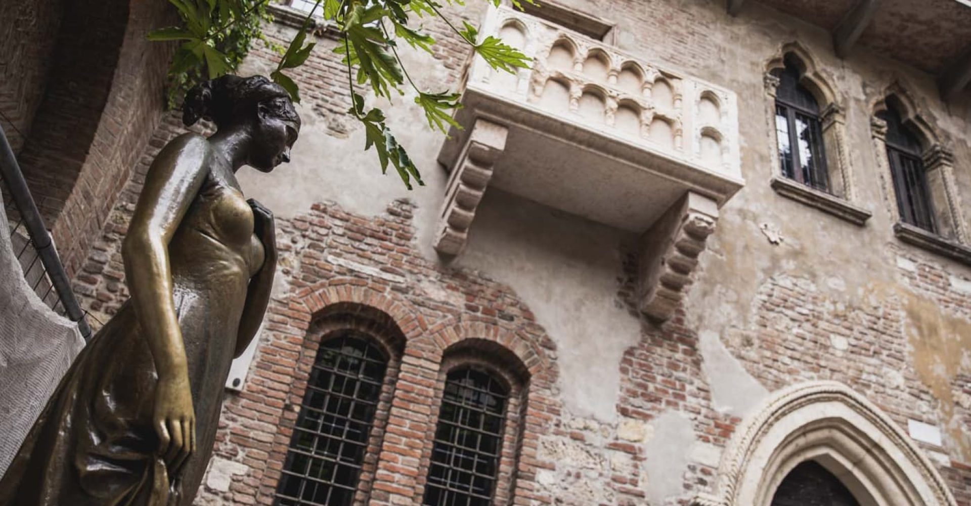 Il balcone di Giulietta. Foto di Archivio del Comune di Verona
