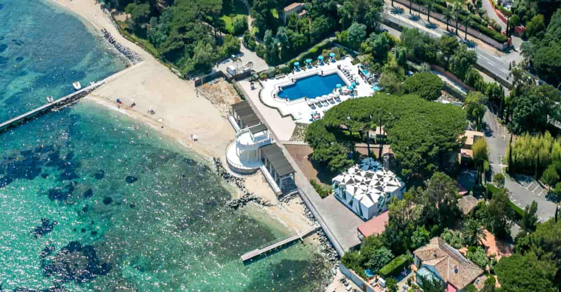 Beauvallon Beach Club Aerial