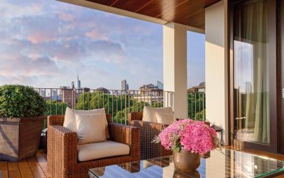 Bvlgari Suite terrazza