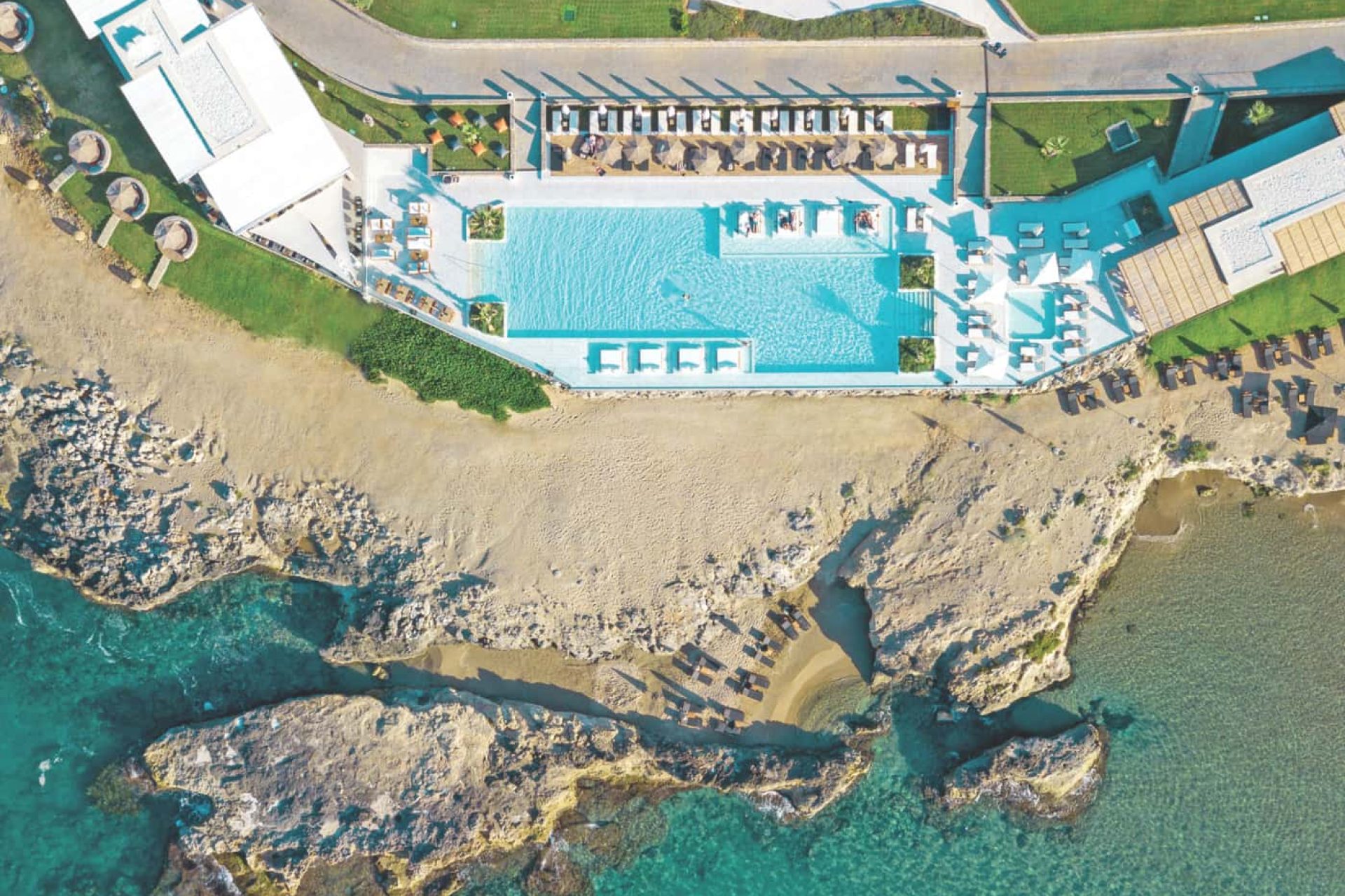 Abaton Island Resort & Spa visto dall'alto