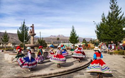Danza dei Wititi del villaggio di Chivay. Valle del Colca. © Enrique Castro-Mendívil PROMPERÚ-2-2