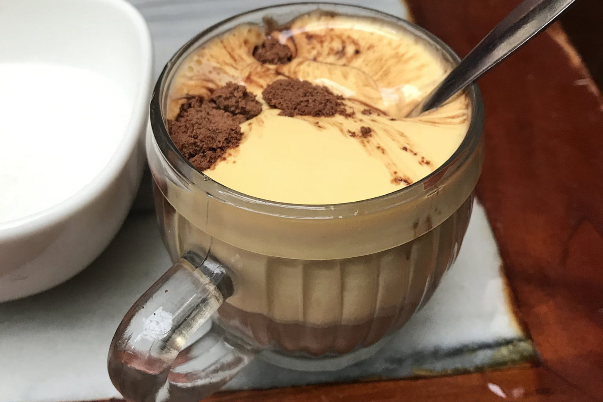 Egg coffee