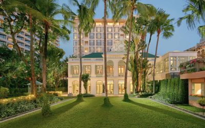 La facciata esterna del Mandarin Oriental Bangkok