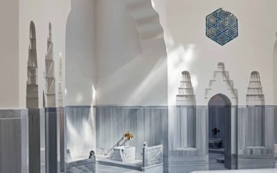 La sezione maschile del bagno turco Zeyrek Çinili Hamam di Istanbul.