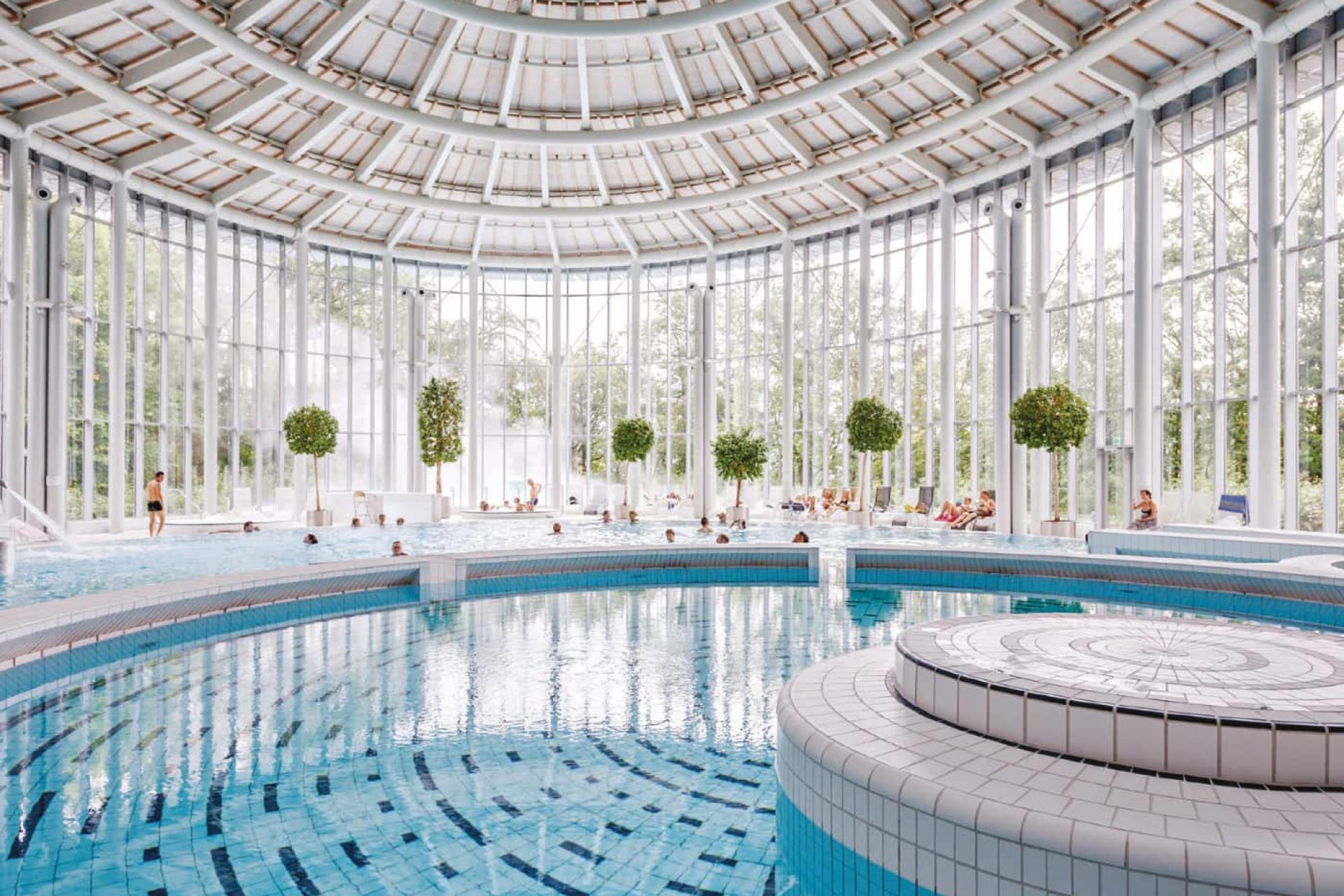 Les Thermes de Spa nella cittadina belga di Spa.