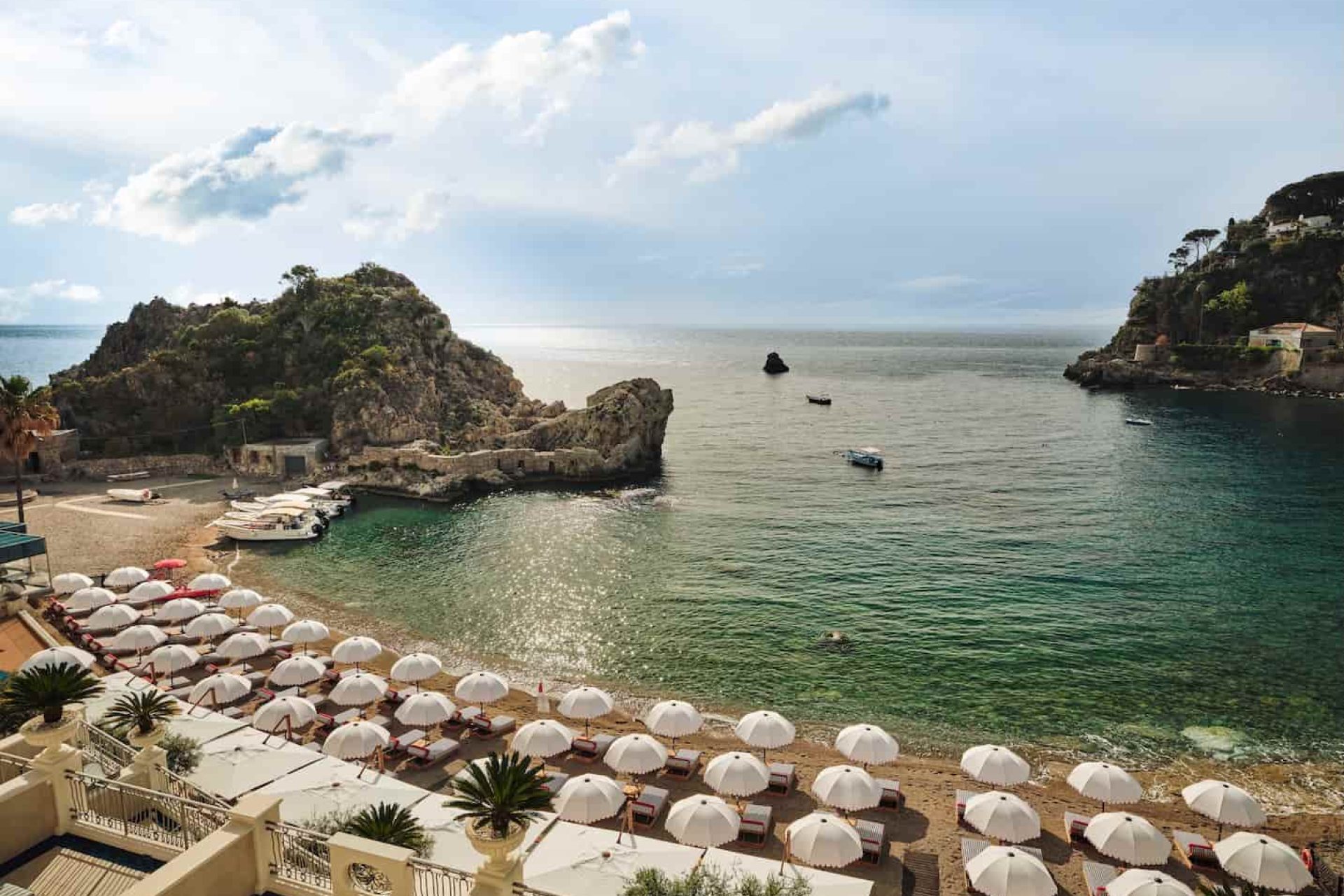 La piscina panoramica