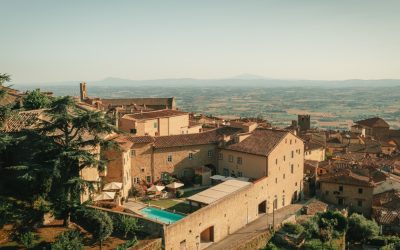 Panoramica sul Monastero di Cortona