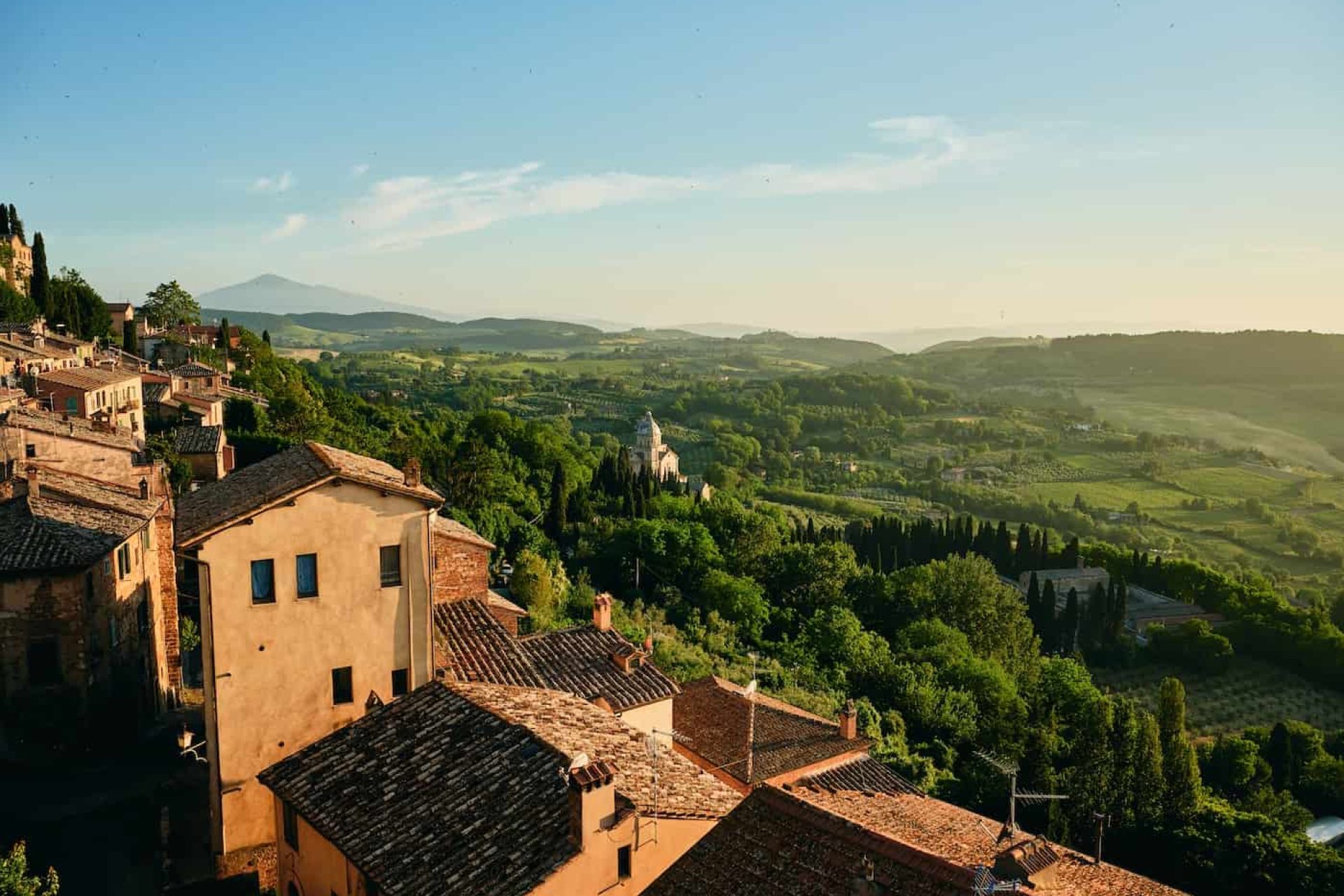 Panorama di Montepulciano