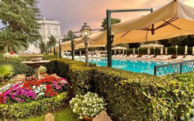 La piscina del Parco dei Principi Grand Hotel