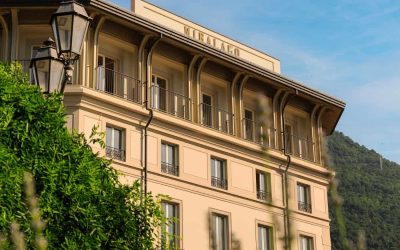 La facciata del Miralago Luxury
Apartments