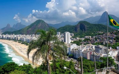 Spiaggia di Copacabana a Rio de Janeiro