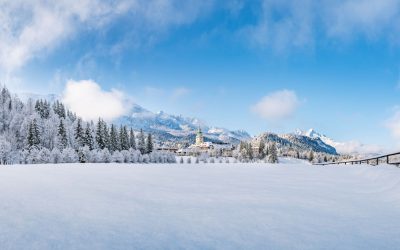 Vista esterna dello Schloss Elmau