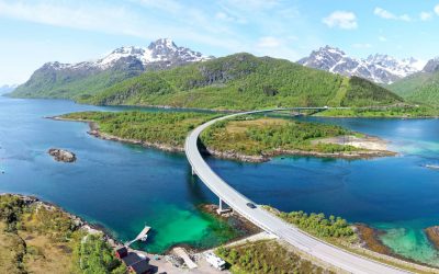 Isole Lofoten, contea di Nordland. Foto di AaronChenPS2/Shutterstock