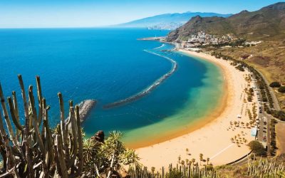 Beach Las Teresitas, Tenerife.