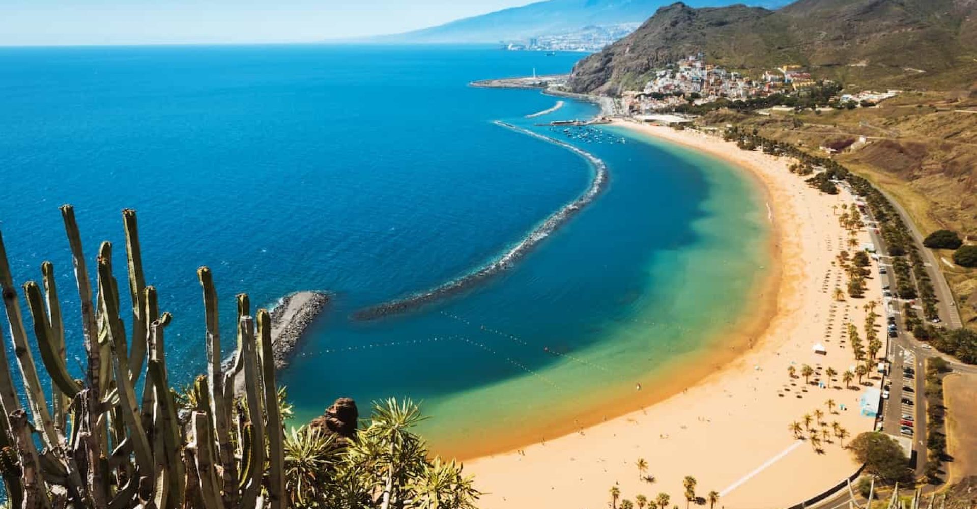 Beach Las Teresitas, Tenerife.