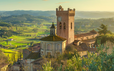 Il Duomo di San Miniato visto dall'alto