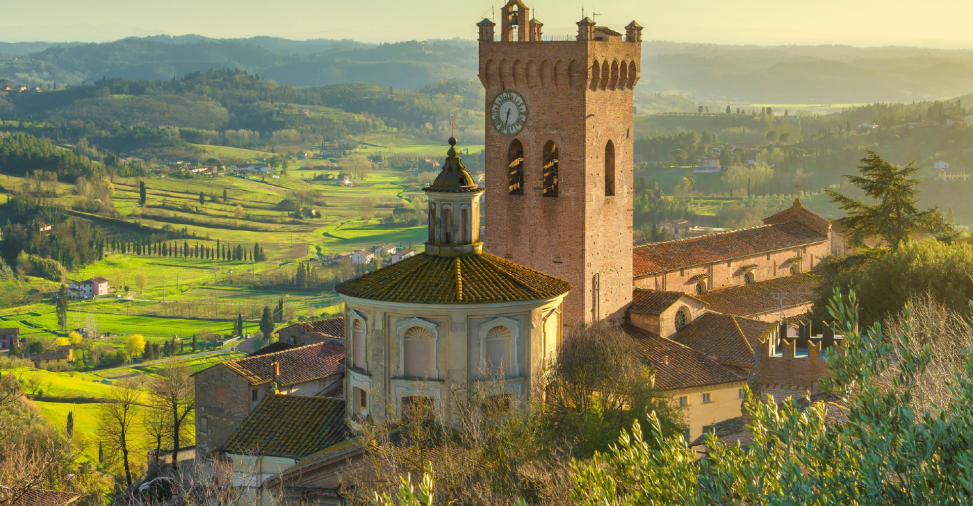 Il Duomo di San Miniato visto dall'alto